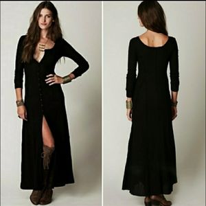 Free People Moon Duster Maxi Dress